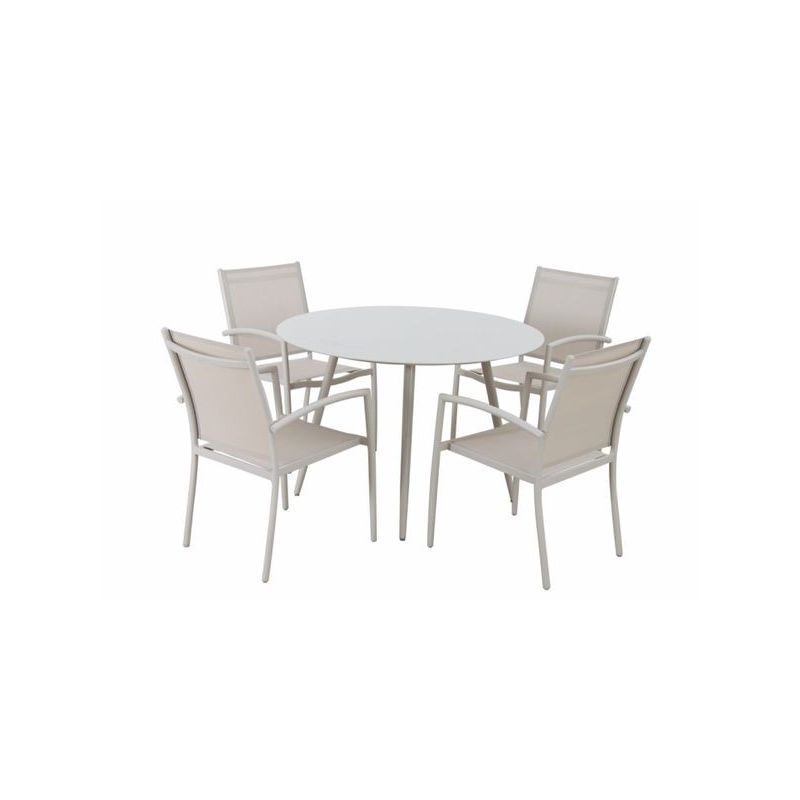SILLA JARD 55X61X86CM NATUUR H/TEXT BEI LUNA NT118530