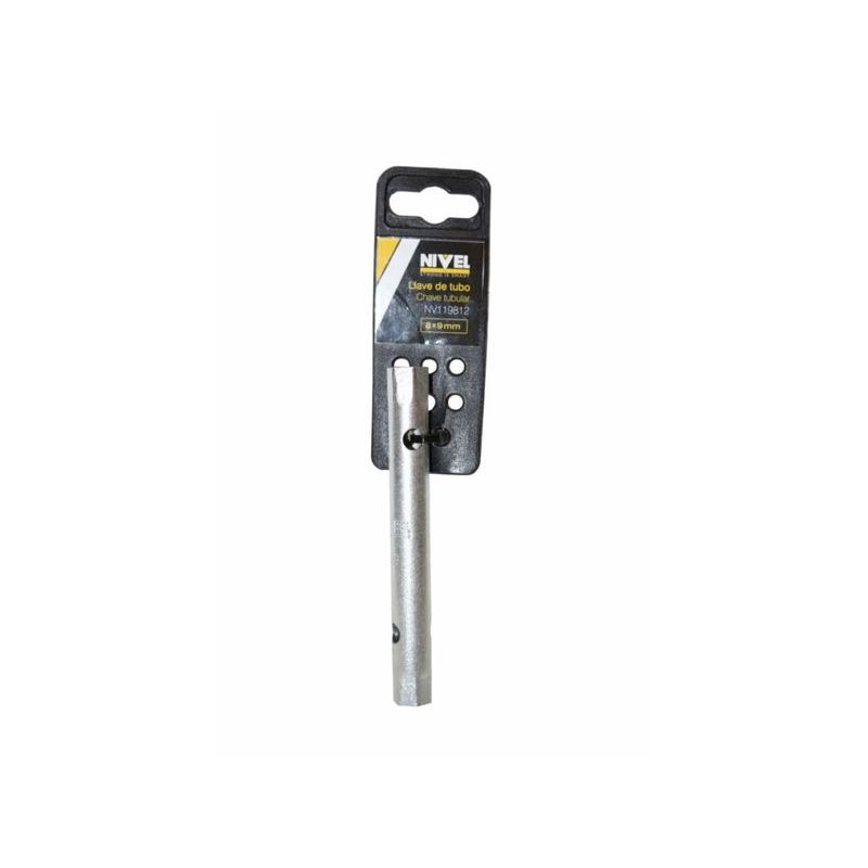 LLAVE TUBO HEXAG. 8-9MM 2 BOCAS C/RED. NIVEL