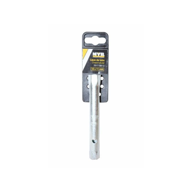 LLAVE TUBO HEXAG. 10-11MM 2 BOCAS C/RED. NIVEL