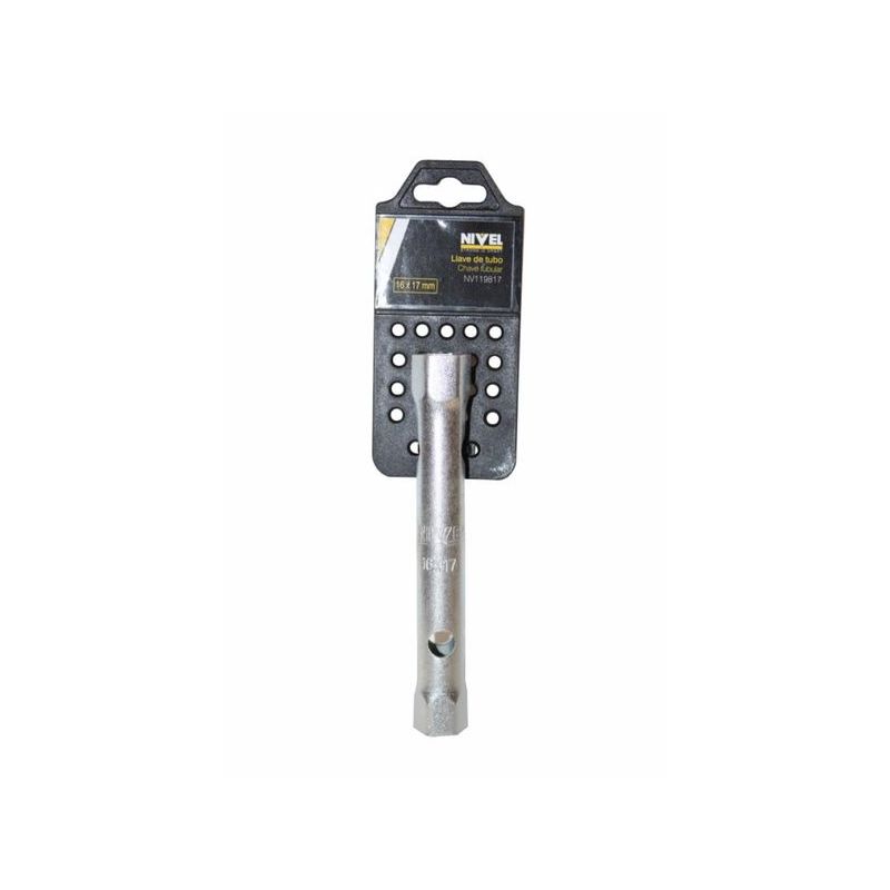 LLAVE TUBO HEXAG. 16-17MM 2 BOCAS C/RED. NIVEL