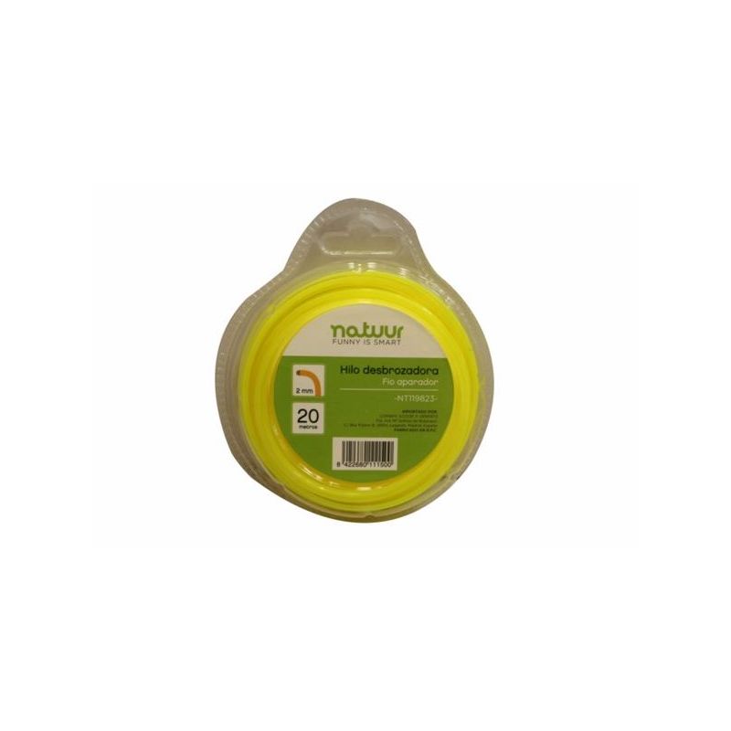HILO JARD 2MM DESBROZADOR NATUUR NYL AMA CDO. NT119823 20 MT