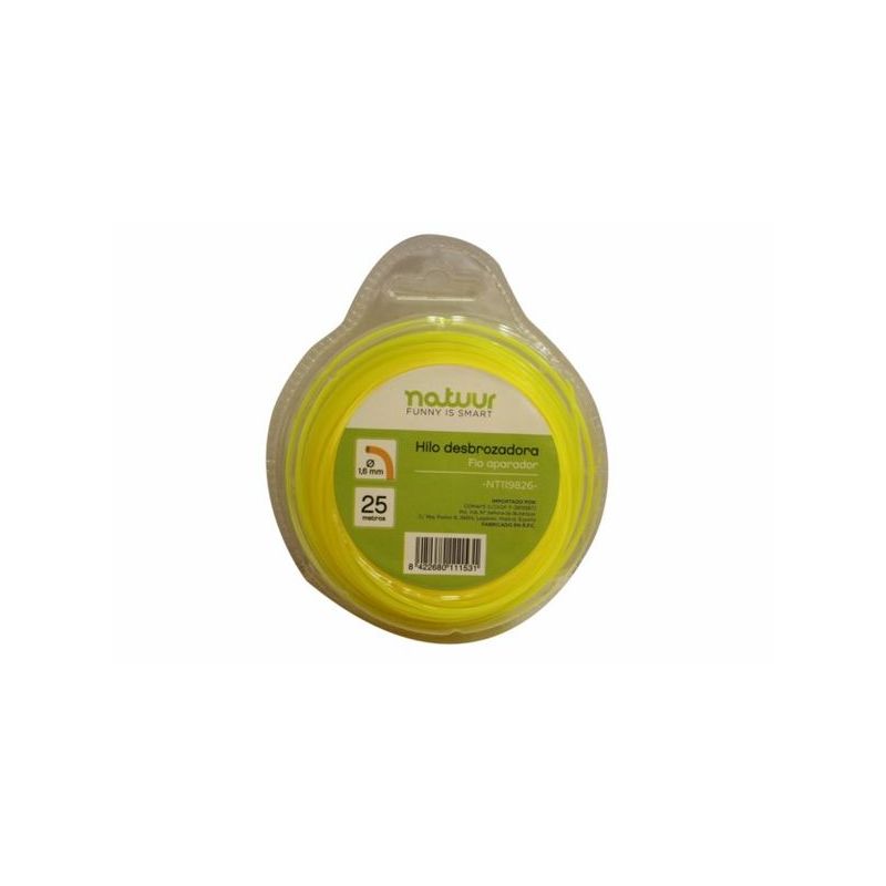 HILO JARD 1,6MM DESBROZADOR NATUUR NYL AMA RDO NT119826 25 M