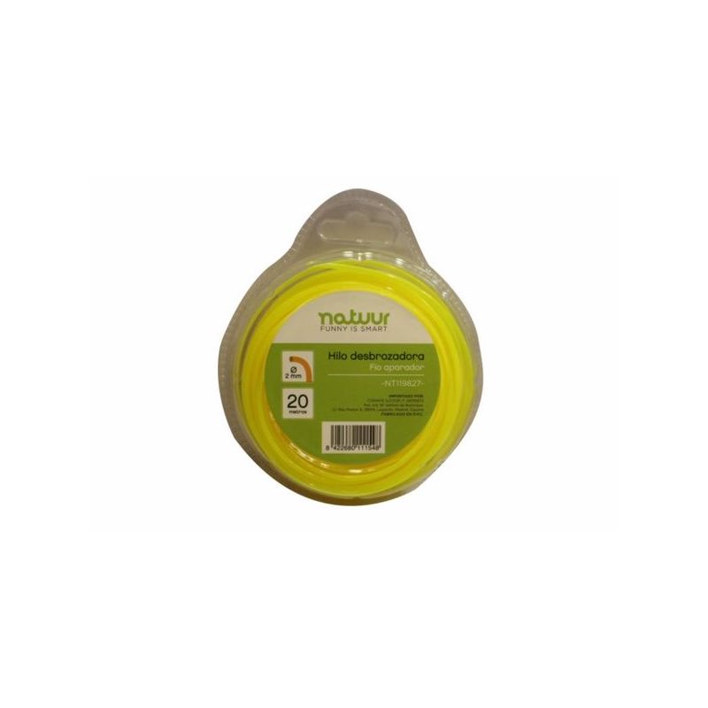 HILO JARD 2MM DESBROZADOR NATUUR NYL AMA RDO NT119827 20 MT