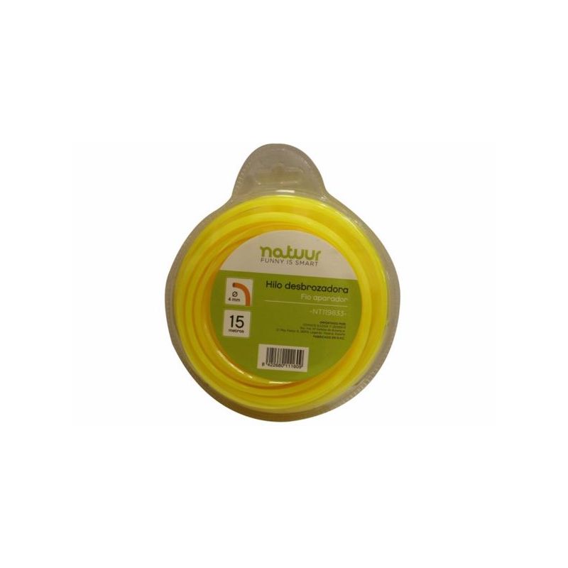 HILO JARD AMARILLO DESBROZADOR NATUUR NYL AMA RDO NT119833 1