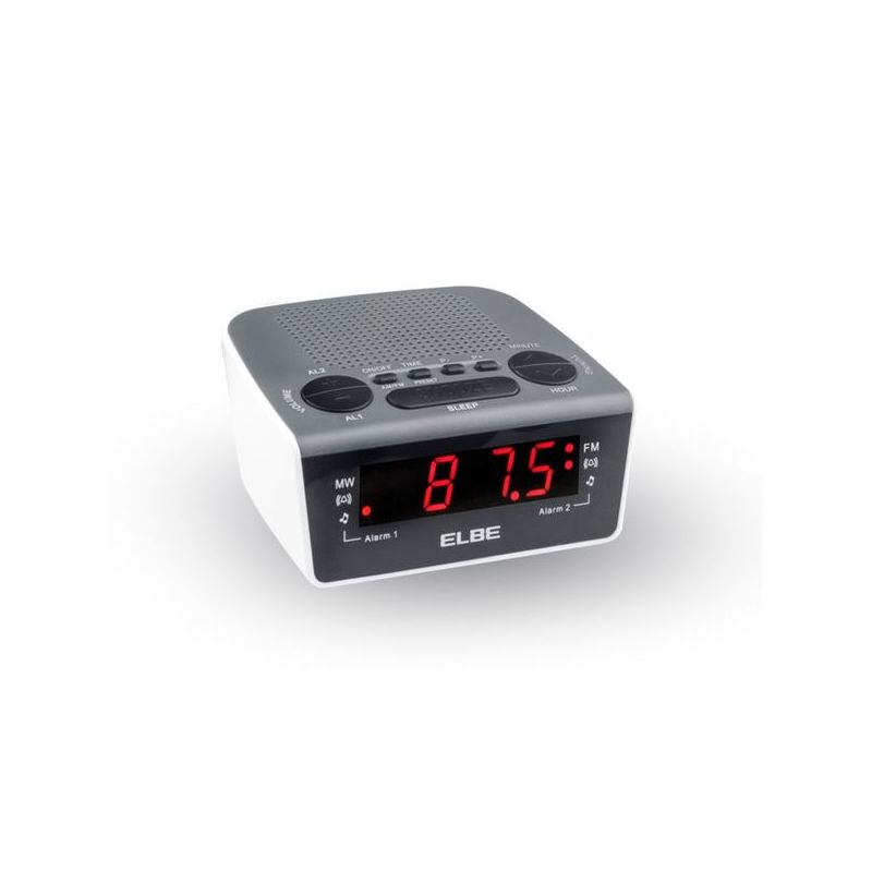 RADIO RELOJ DESPERTADOR DIGIT. ELBE NE AM/FM CR-932