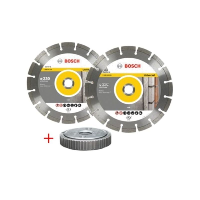DISCO CORTE BOSCH G.OBRA SEGMENT DIAM 230MM 06159975H5 2 PZ