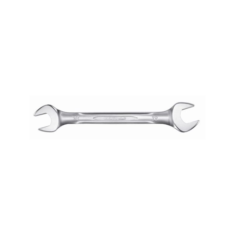 LLAVE FIJA PLANA 18-19MM LARGO 222MM 2 BOCAS BAHCO