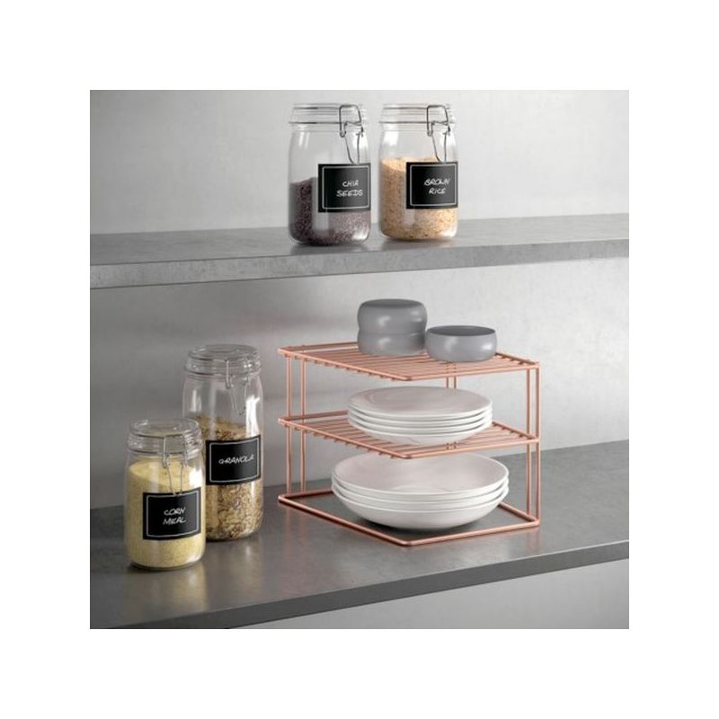 ESTANTE COC RINCONERA 25X25X19CM IN. PALIO COPPER METALTEX