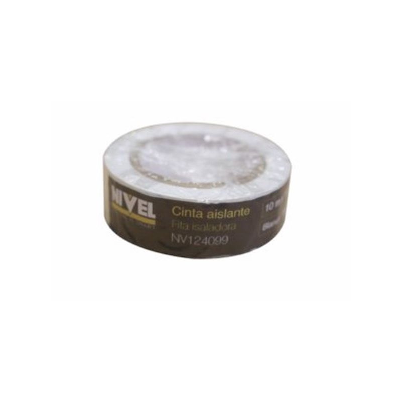 CINTA AISL. 10MT X 19MM NIVEL PVC BL NV124099