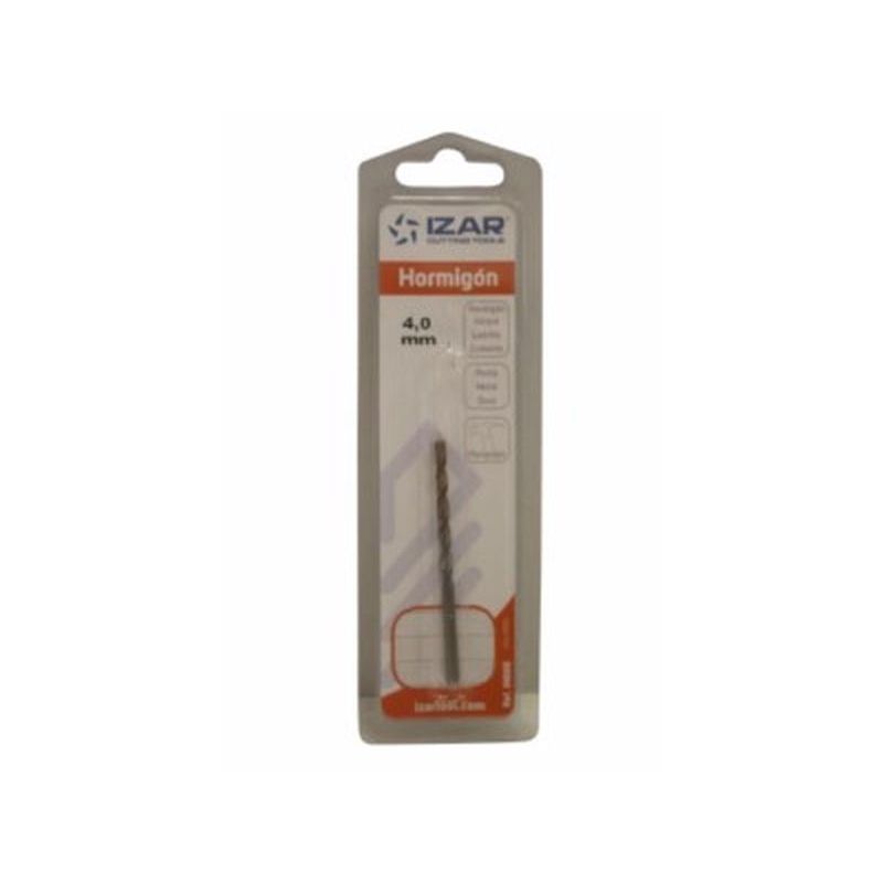 BROCA HORM. PUNTA MD 04,00MM WIDIA M886 IZAR