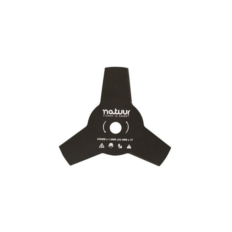 DISCO DESBROZADOR 255 MM 3 DIENTES NATUUR NT