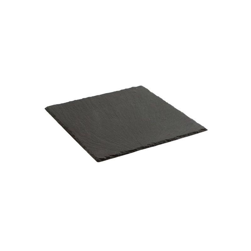PLATO 30X30CM PIZARRA VE/NE GASTRO FUN QUID