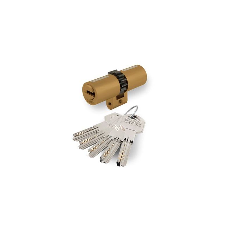 CILINDRO SEG 33X33MM PERFIL SUIZO LAT MCM