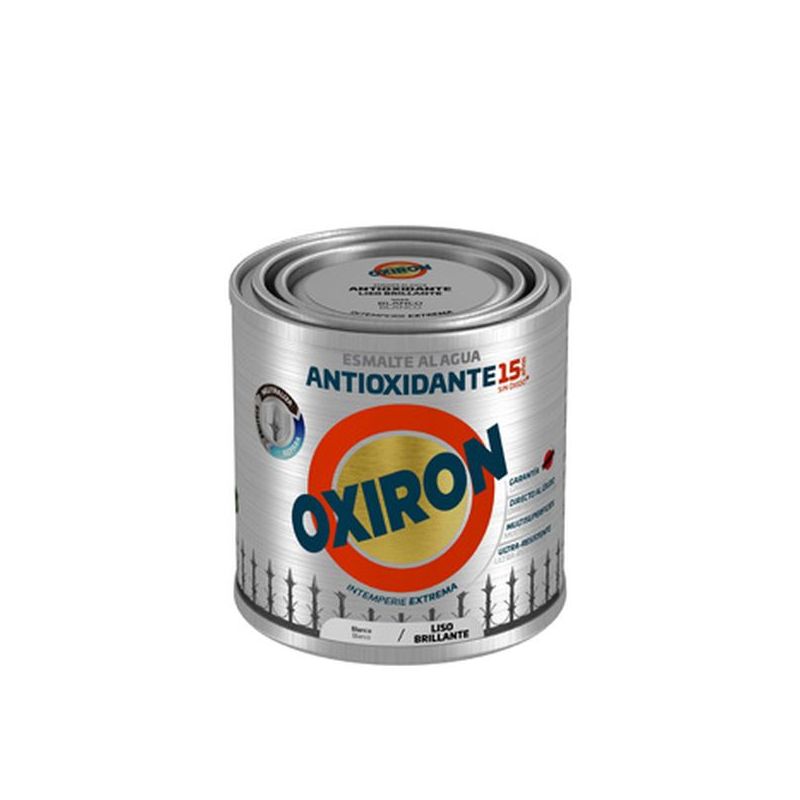 ESMALTE ANTIOXI. BRI. 250 ML BL EXT. LISO TITAN OXIRON AL AG