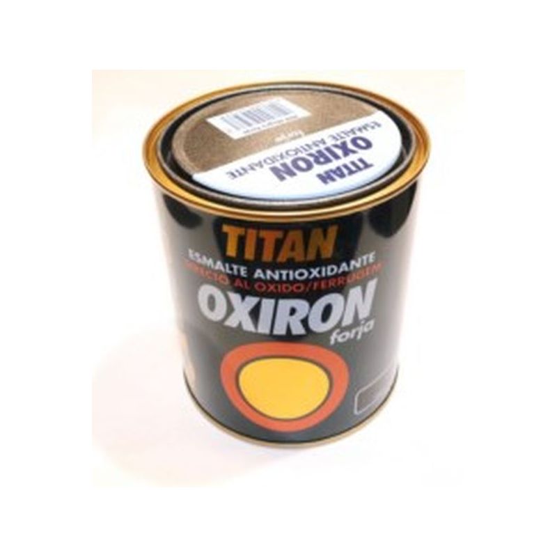 ESMALTE ANTIOXI. FORJA 750 ML NE EXT. OXIRON TITAN