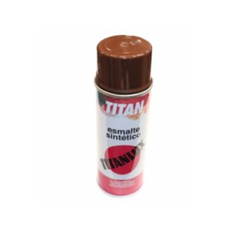 ESMALTE SINT BRI. SPRAY 200 ML PARDO TITAN