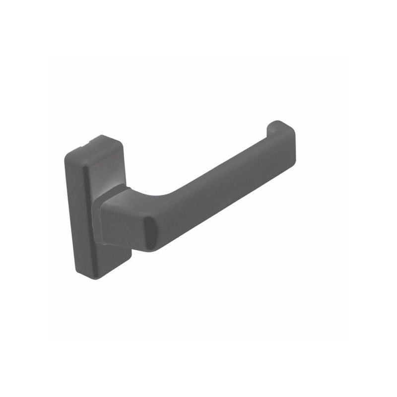 MANILLA CARP.MET. 1208000007 ALUMINIO LACADA NEGRA ALMA (JUEGO 2 PIEZAS)