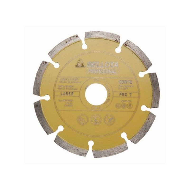 DISCO CORTE LASER 115 MM DIAM BASICO BELLOTA