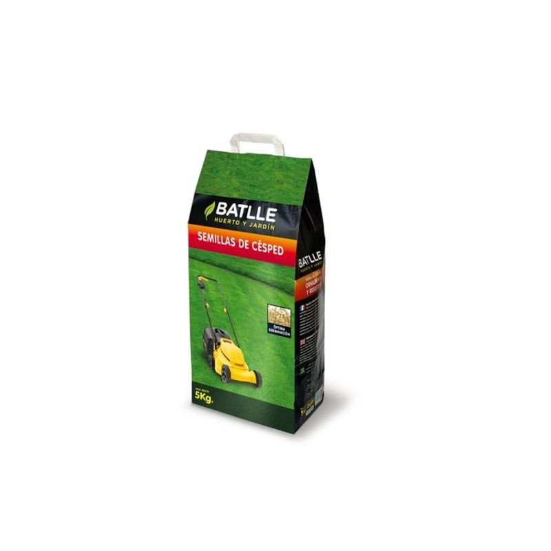 SEMILLA CESPED BATLLE RAYGRASS INGLES DIPLOIDE 043301K5 5 KG