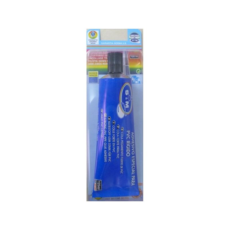 PEGAMENTO PVC RIGIDO 125 GR S&amp;M
