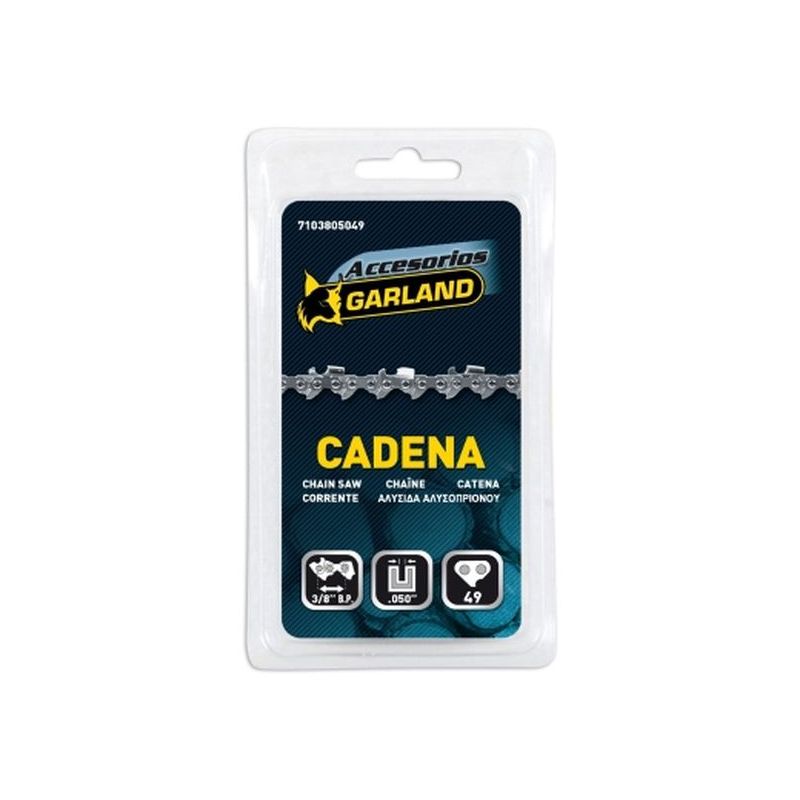 CADENA MOTOSIERRA 49 ESLABONES GARLAND MAC-835 7103805049
