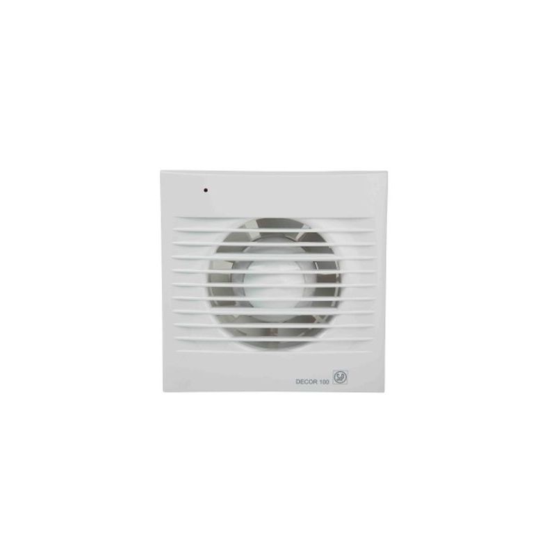 EXTRACTOR BAÑO AXIAL 95M3/H EXTRAPL. C/A BL DECOR 100-C S&amp;P