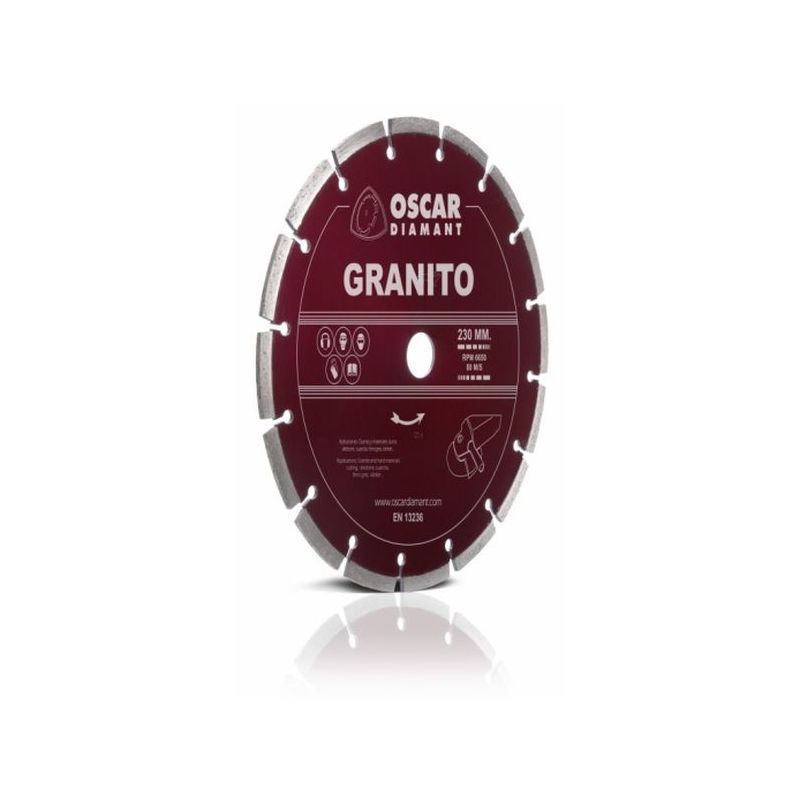 DISCO CORTE GRAN. LASER 230 MMX10MM DIAM OSCAR DIAMANT