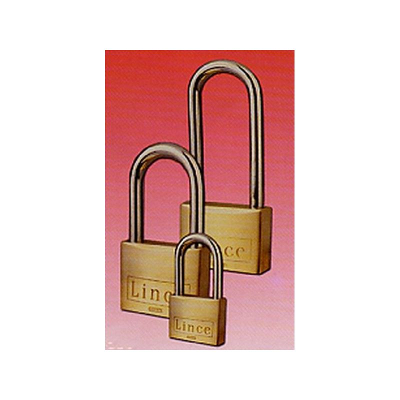 CANDADO SEG 40MM ARCO LARGO LLAVE N§ 3388 LAT LINCE