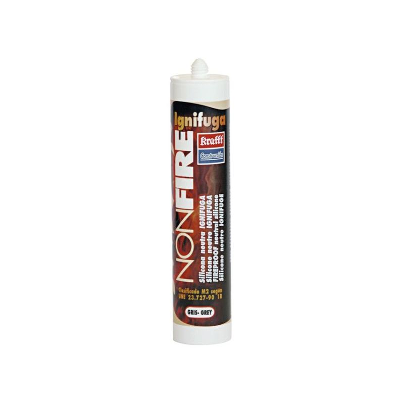 SILICONA NEUTRA A/TEM 300 ML GR IGNIFUGA NONFIRE KRAFFT