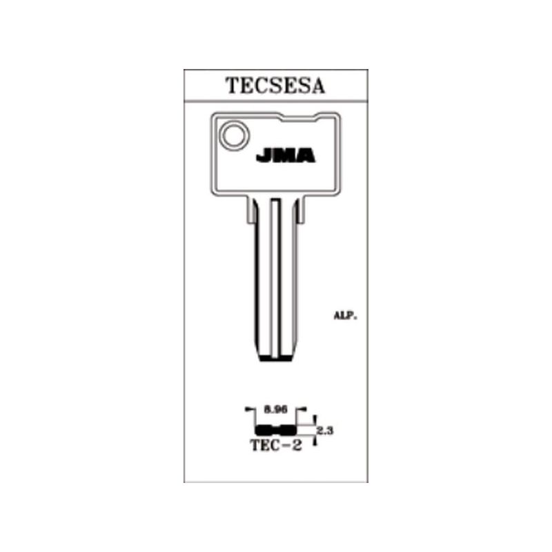 LLAVE PUNTOS EN BRUTO JMA ALPACA TEC-2