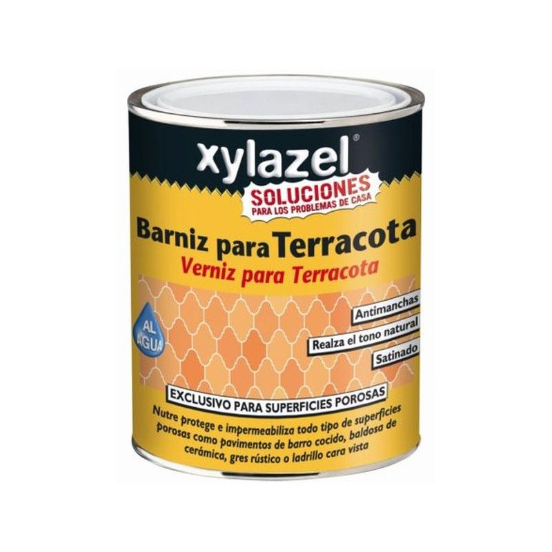 BARNIZ SUELO TERRA EXT. SAT. AGUA INC. XYLAZEL 750 ML