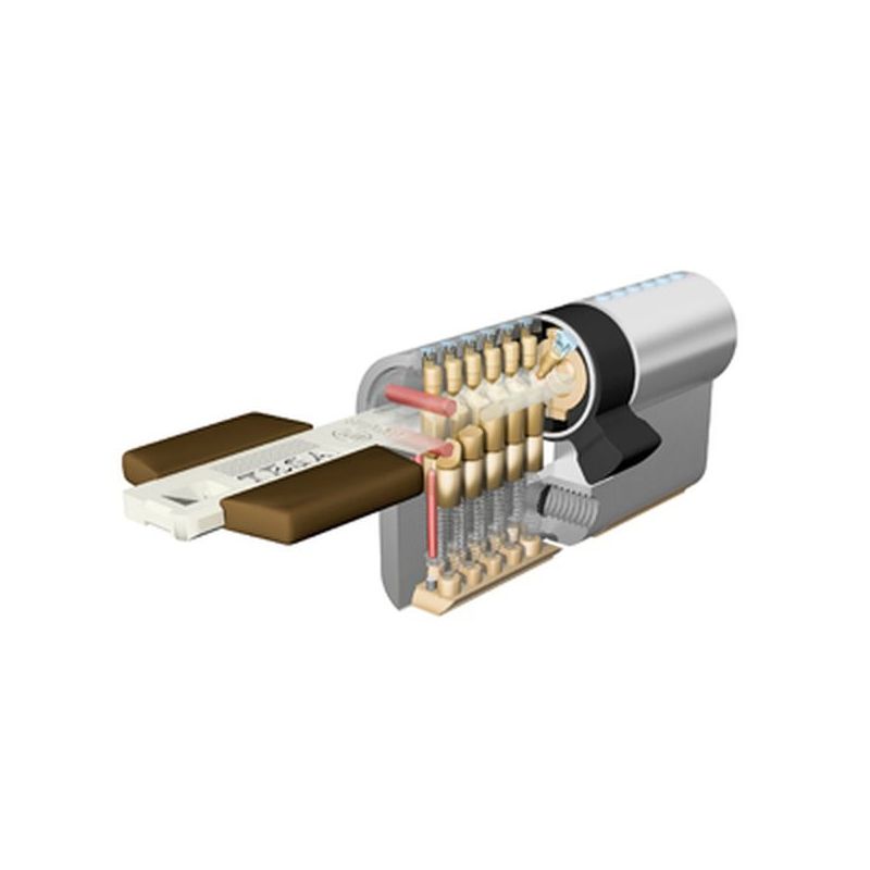 CILINDRO SEG 30X30MM TK100 NIQ LEVA LG TESA