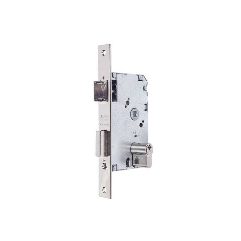 CERRADURA MAD.EMB. 20X50MM 20105PHN NIQ C/CU TESA