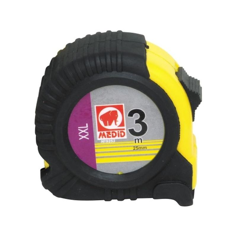 FLEXOMETRO MEDIC C/F 03MT-25,0MM FUNDA GOMA MEDID