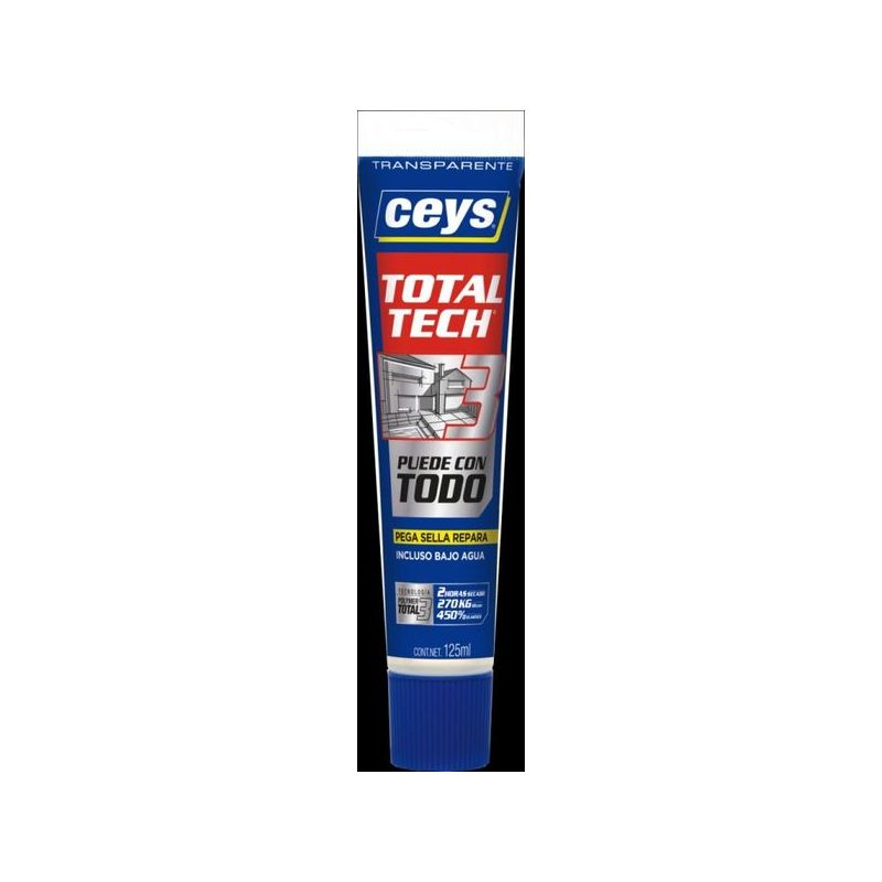 ADHESIVO SELLADOR POLIM 125 ML TRA TOTAL TECH CEYS