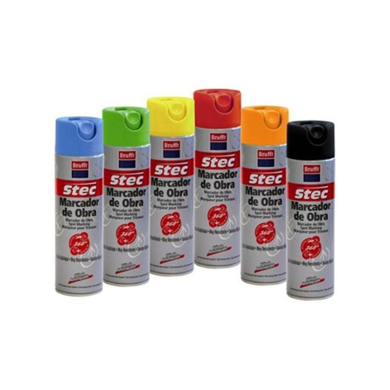 MARCADOR PINT PERMAN. 500 ML NAR AL.VIS. STEC SPRAY KRAFFT