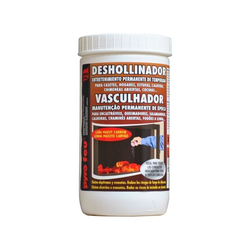 DESHOLLINADOR CHIMENEA PYRO FEU