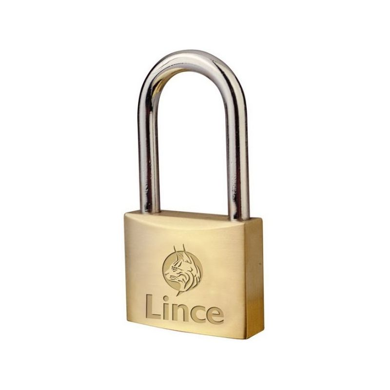 CANDADO SEG 40MM ARCO LARGO LAT LINCE