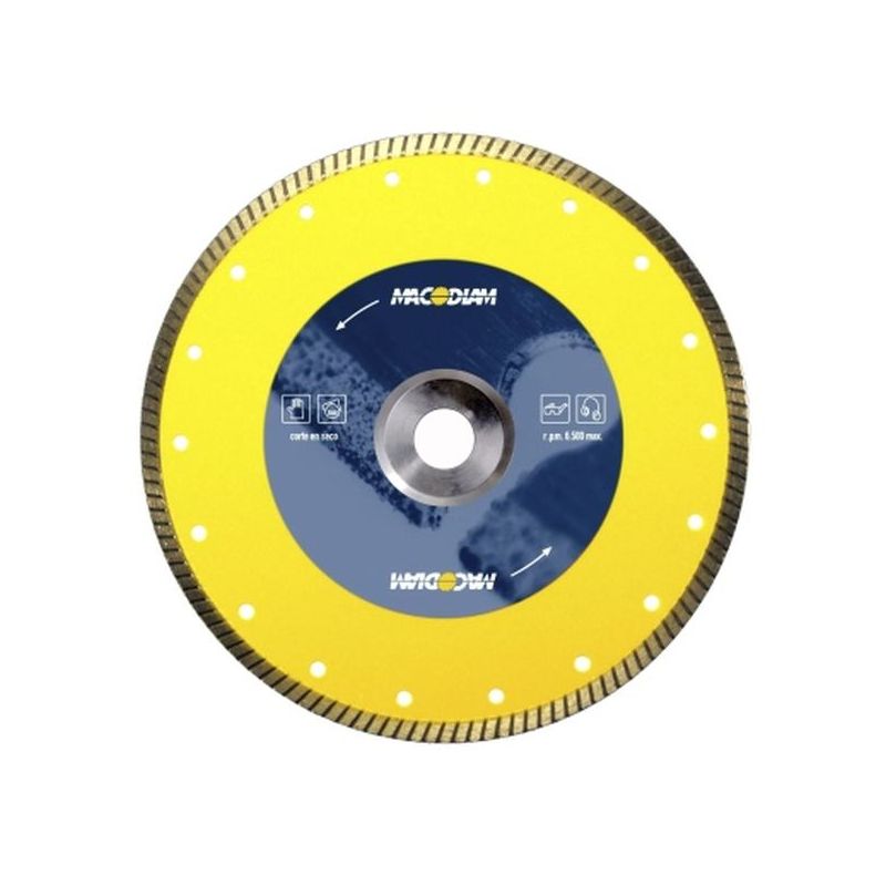 DISCO CORTE PORCELAN. B/CONT 230x1,8x8MM TURBO DIAM MACODIAM