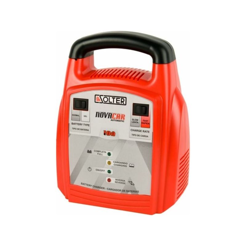CARGADOR BATERIA AUTO 010A AUTOM 12V BAT120A NOVACAR SOLTER