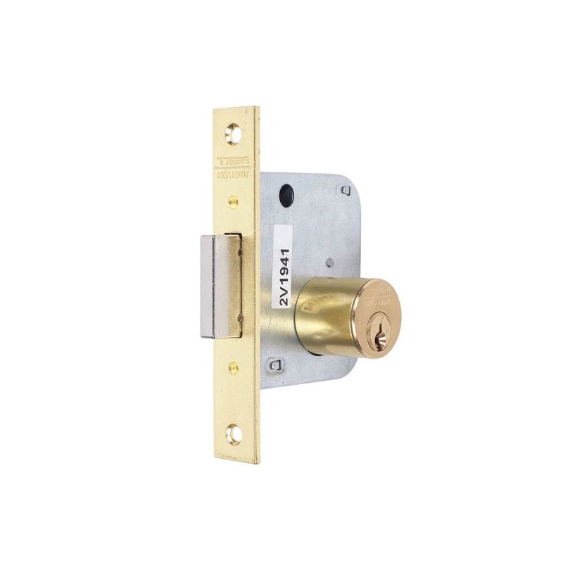 CERRADURA MAD.EMB. 20X40MM 200140HL LAT C/CU TESA