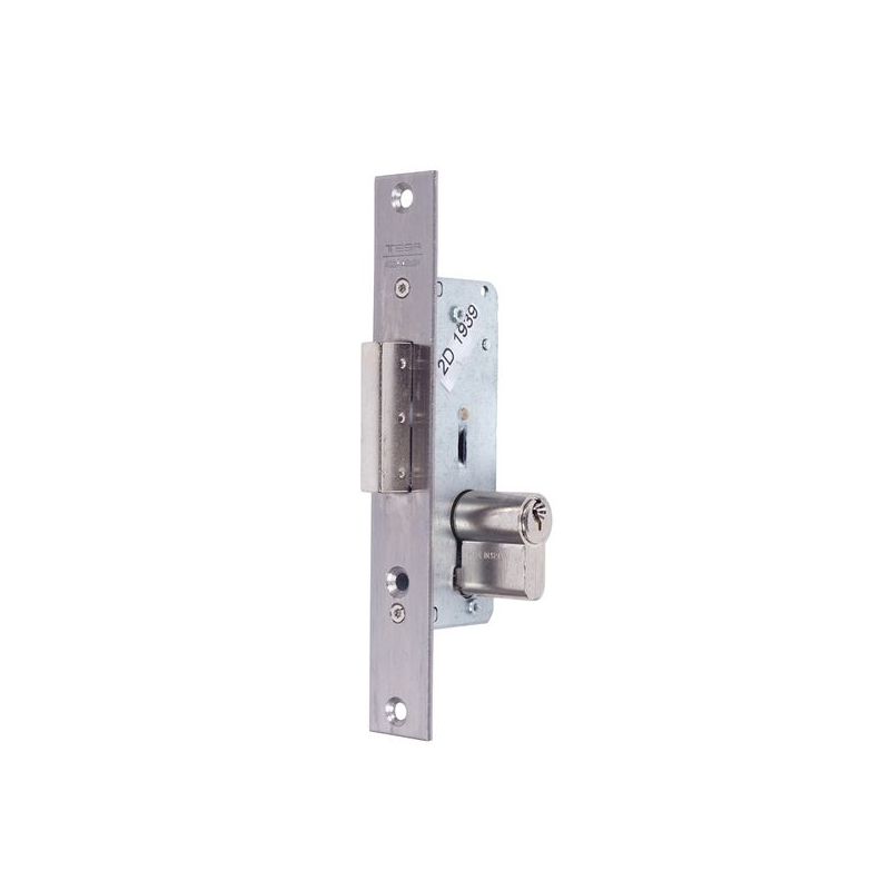 CERRADURA MET.EMB. 22X20MM 221120AI INOX PALANCA DESL. TESA