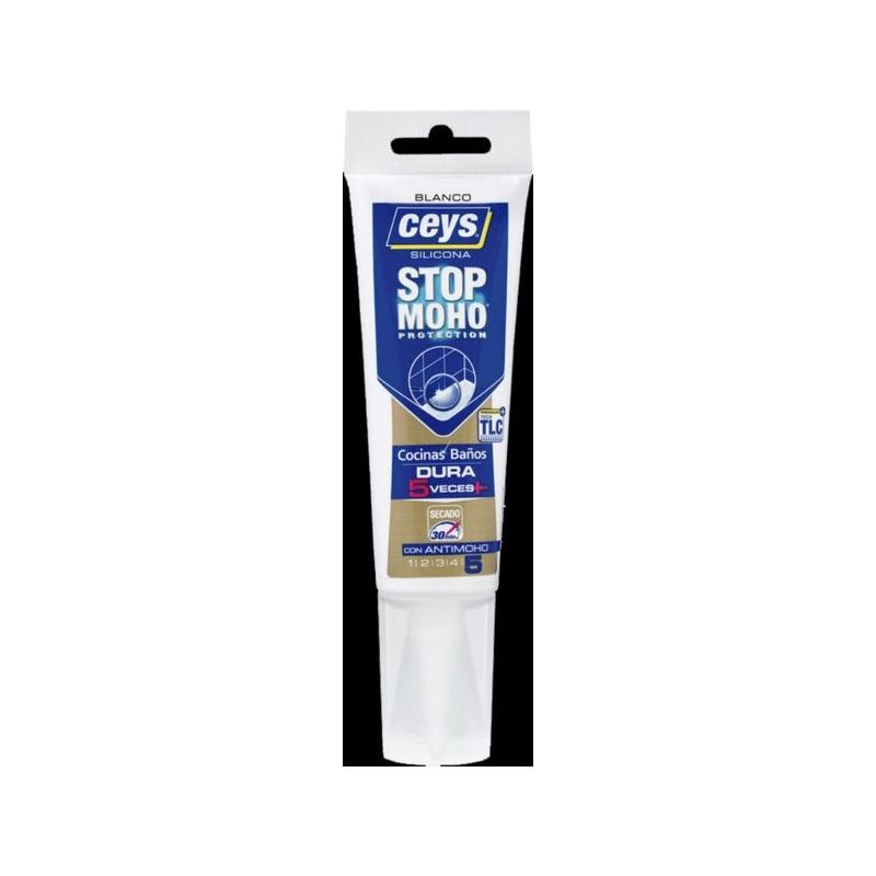 SILICONA ACIDA CO/BAÑ 125 ML BL A/M S/R STOP MOH XP CEYS