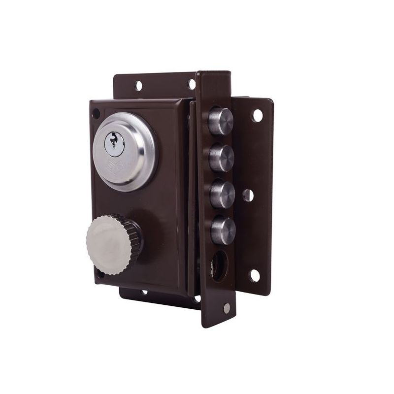 CERRADURA SOBR. 88X40MM 240-7 MARR PIC/4BUL IZQ JIS