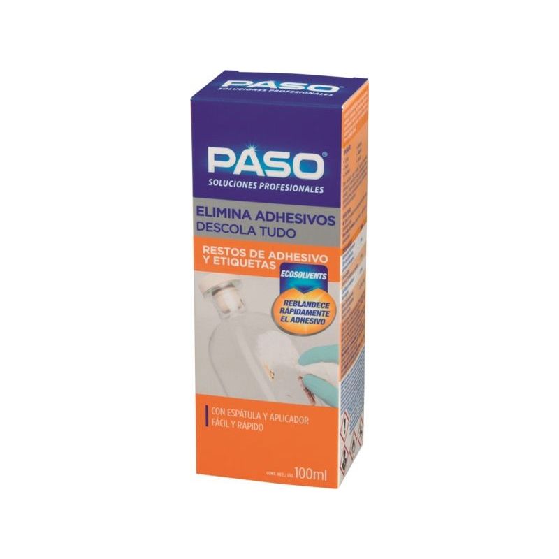 ELIMINADOR ADHESIVOS POTENTE C/ESPAT PASO 100 ML
