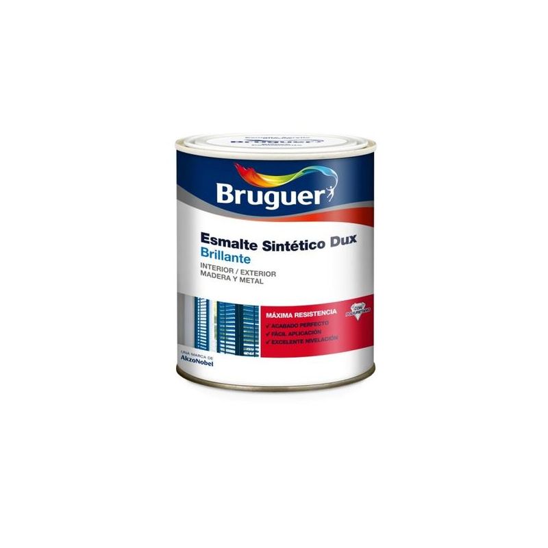 ESMALTE SINT BRI. 250 ML BL INT/EXT MAD/MET BRUGUER