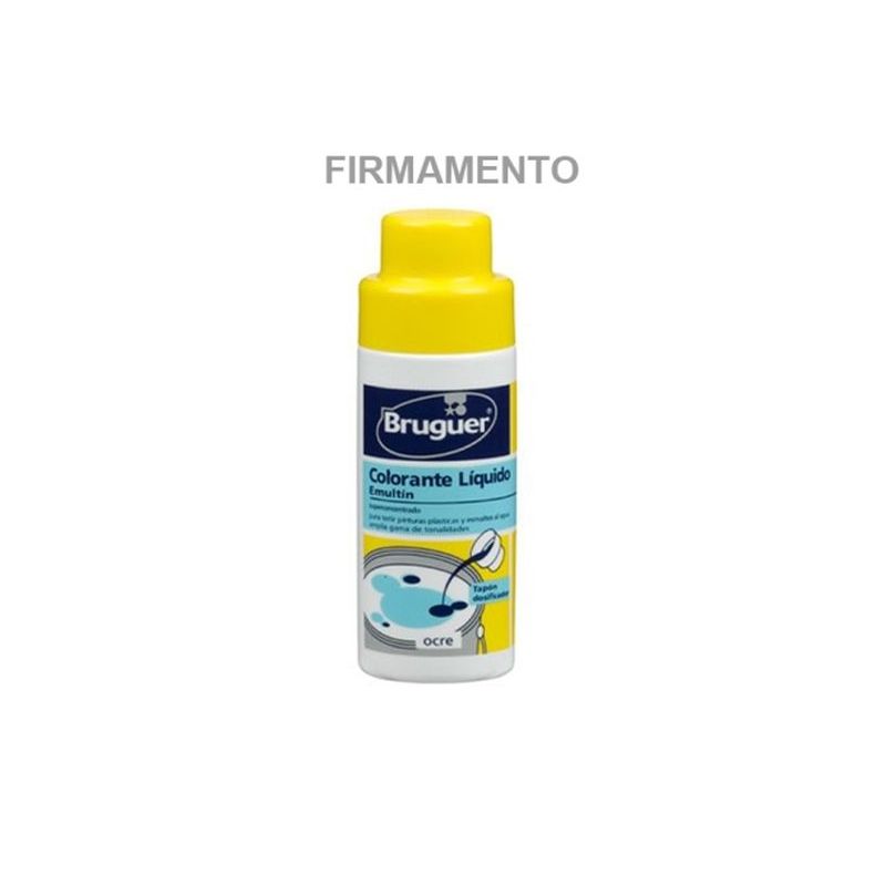 TINTE CONCENTRADO AL AGUA 50 ML AZ/FIR EMULTIN BRUGUER