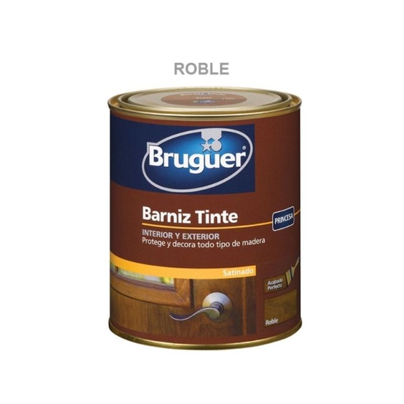 BARNIZ MAD SAT. 250 ML ROB INT/EXT SINT. BRUGUER