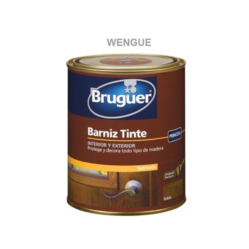 BARNIZ MAD SAT. 750 ML WENG INT/EXT SINT. BRUGUER