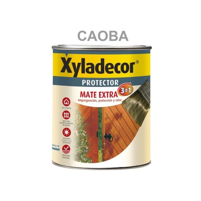 PROTECTOR PREP. MAD 750 ML CAO INT/EXT MATE 3EN1 XYLADECOR